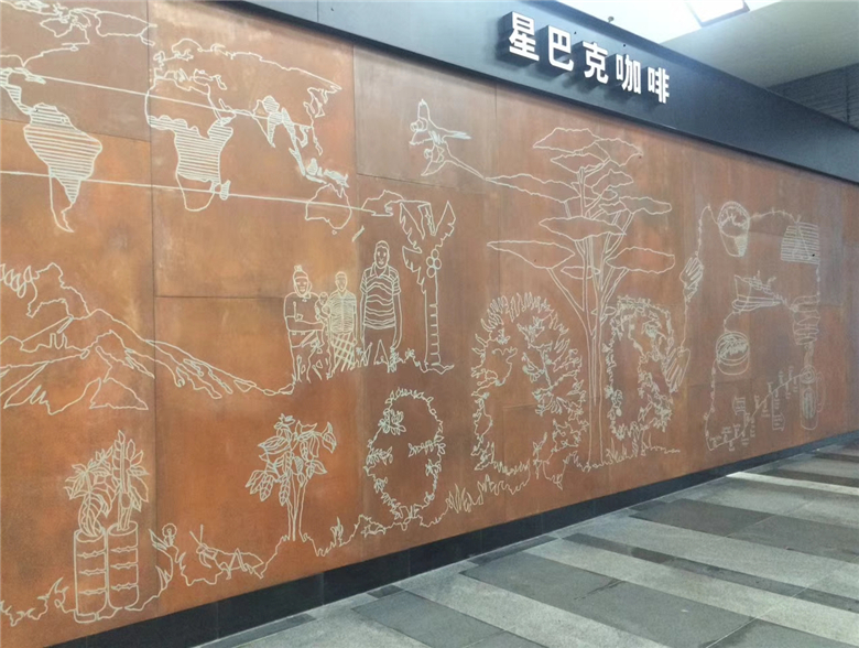盐都耐候钢幕墙